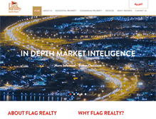 Tablet Screenshot of flag-realty.com